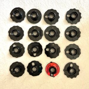 Vintage Singer Top Hat Automatic Cam Sewing Machine Attachments Lot Of 16